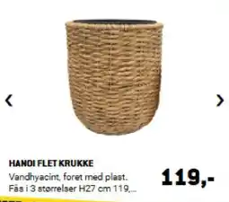 XL-BYG HANOI FLET KRUKKE tilbud