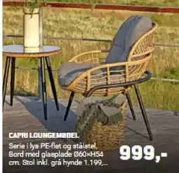 XL-BYG CAPRI LOUNGEMØBEL tilbud