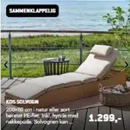 XL-BYG KOS SOLVOGN tilbud