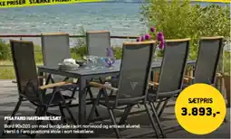 XL-BYG PISA FARO HAVEMØBELS. ÆT tilbud