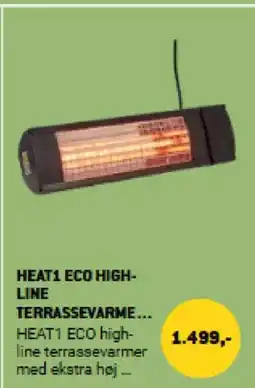 XL-BYG HEAT1 ECO HIGH- LINE TERRASSEVARME... tilbud