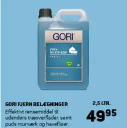 XL-BYG GORI FJERN BELÆGNINGER tilbud