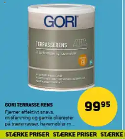 XL-BYG GORI TERRASSE RENS tilbud