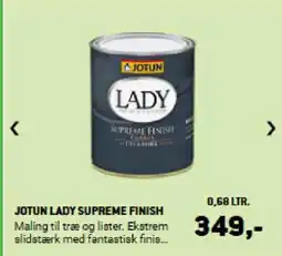 XL-BYG JOTUN LADY SUPREME FINISH tilbud