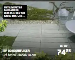 XL-BYG IBF BORDURFLISER tilbud