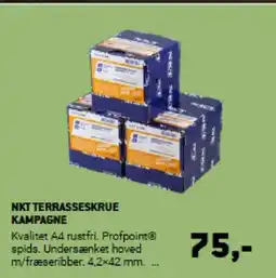 XL-BYG NKT TERRASSESKRUE KAMPAGNE tilbud