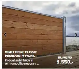XL-BYG WIMEX TREND CLASSIC HEGNSFAGI V-PROFIL tilbud