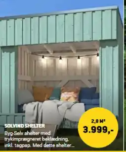 XL-BYG SOLVIND SHELTER tilbud