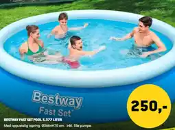 XL-BYG BESTWAY FAST SET POOL 5.377 LITER tilbud