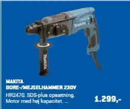 XL-BYG Makita bore-/mejselhammer 230v tilbud
