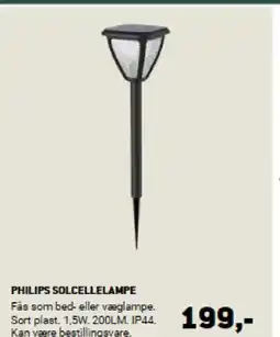 XL-BYG PHILIPS SOLCELLELAMPE tilbud