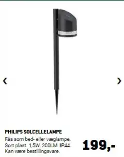XL-BYG PHILIPS SOLCELLELAMPE tilbud