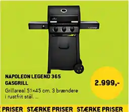 XL-BYG NAPOLEON LEGEND 365 GASGRILL tilbud