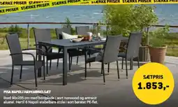XL-BYG PISA NAPOLI HAVEMØBELS.ET tilbud