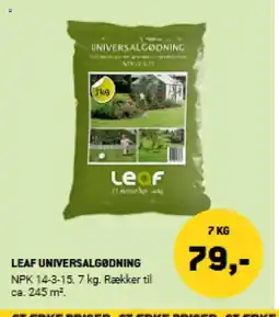 XL-BYG LEAF UNIVERSALGØDNING tilbud