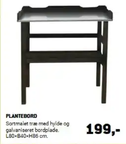 XL-BYG PLANTEBORD tilbud