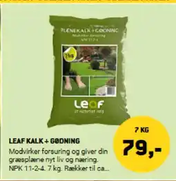 XL-BYG LEAF KALK + GOONING tilbud