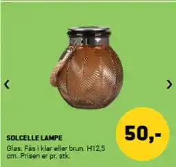 XL-BYG SOLCELLE LAMPE tilbud