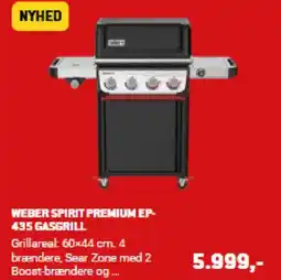 XL-BYG WEBER SPIRIT PREMIUM EP- 435 GASGRILL tilbud