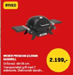 XL-BYG WEBER PREMIUM Q1200N GASGRILL tilbud
