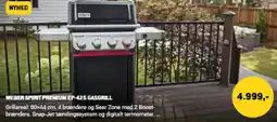 XL-BYG WEBER SPIRIT PREMIUM EP-425 GASGRILL tilbud