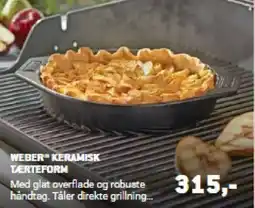 XL-BYG WEBER KERAMISK TÆERTEFORM tilbud