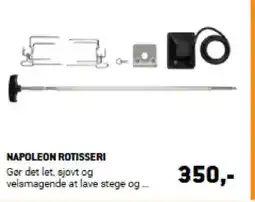 XL-BYG NAPOLEON ROTISSERI tilbud