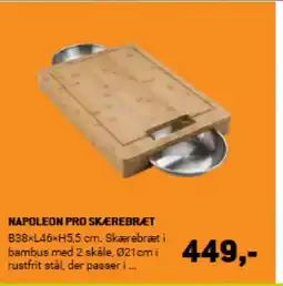 XL-BYG NAPOLEON PRO SKÆREBRÆT tilbud