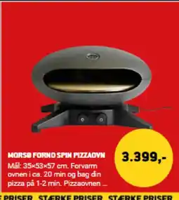 XL-BYG MORSØ FORNO SPIN PIZZAOVN tilbud
