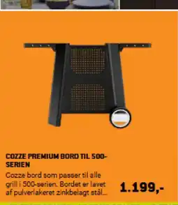 XL-BYG COZZE PREMIUM BORD TIL 500- SERIEN tilbud