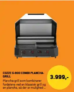 XL-BYG COZZE 6-800 COMBI PLANCHA- GRILL tilbud