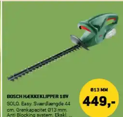 XL-BYG BOSCH HÆKKEKLIPPER 1BV tilbud