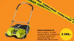 XL-BYG RYOBI FEJEMASKINE 18Y tilbud