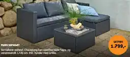 XL-BYG PARIS SOFASÆT tilbud