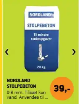 XL-BYG NORDLAND STOLPEBETON tilbud