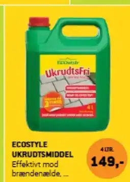XL-BYG ECOSTYLE UKRUDTSMIDDEL tilbud