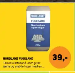 XL-BYG NORDLAND FUGESAND tilbud