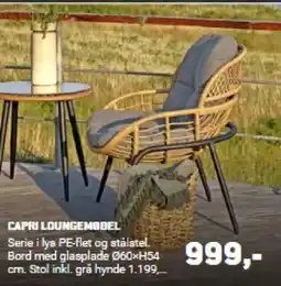 XL-BYG CAPRI LOUNGEMØBEL tilbud