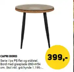XL-BYG CAPRI BORD tilbud