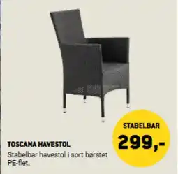 XL-BYG TOSCANA HAVESTOL tilbud