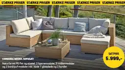 XL-BYG CORDOBA MODUL SOFASÆT tilbud
