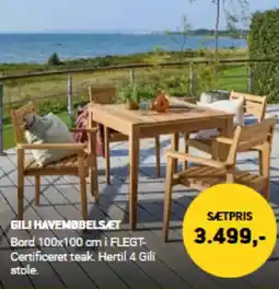 XL-BYG GILI HAVEMØBELS.ET tilbud
