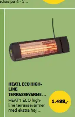 XL-BYG HEAT1 ECO HIGH- LINE TERRASSEVARME... tilbud