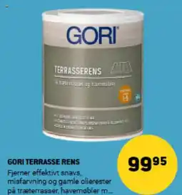 XL-BYG GORI TERRASSE RENS tilbud