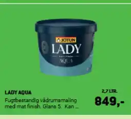 XL-BYG LADY AQUA tilbud