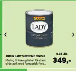 XL-BYG JOTUN LADY SUPREME FINISH tilbud