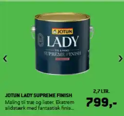 XL-BYG JOTUN LADY SUPREME FINISH tilbud