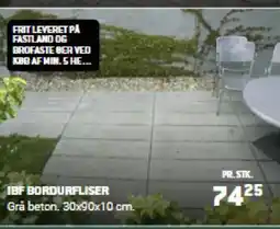 XL-BYG IBF BORDURFLISER tilbud