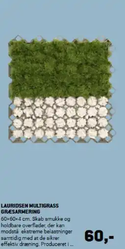 XL-BYG LAURIDSEN MULTIGRASS GRÆSARMERING tilbud