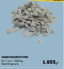 XL-BYG GRANITSKÆRVER HVID tilbud